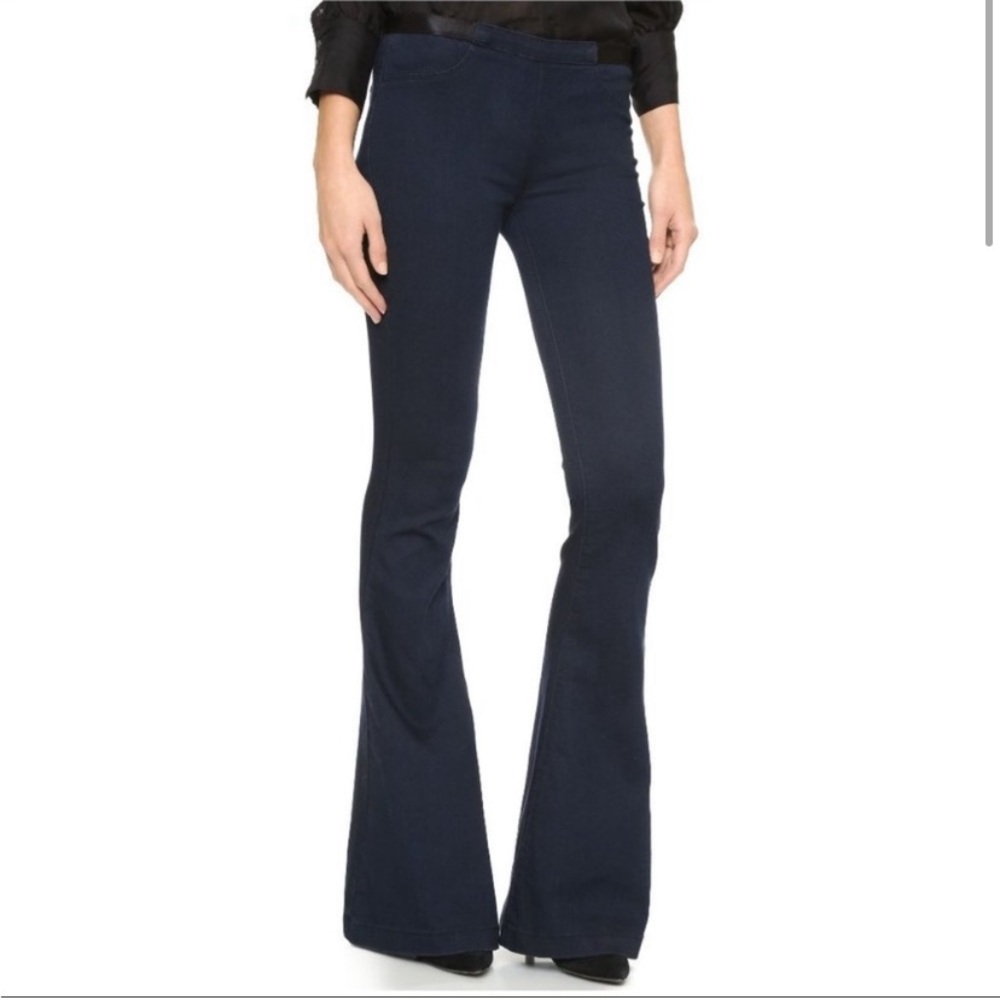Blank NYC bell bottom pull on jeans